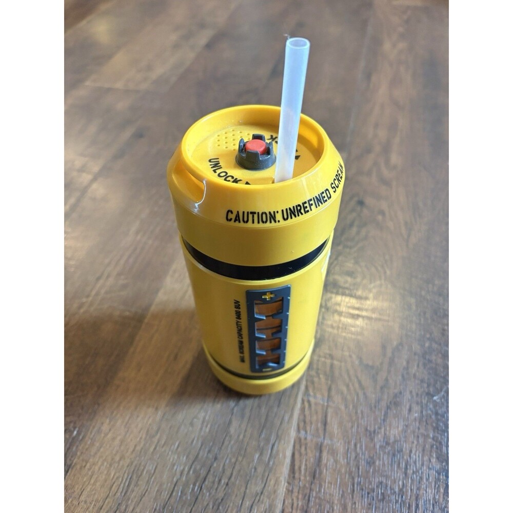 Disney Parks Monsters Inc Scream Canister Sipper Cup Bottle With Sound - WORKS